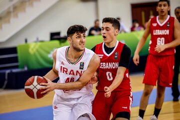 صعود نوجوانان بسکتبال ایران به یک چهارم قهرمانی آسیا