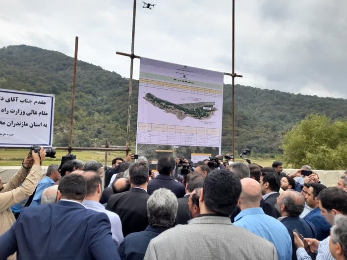 جاده تاکام- ساری در پایان خط