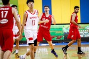شکست تیم بسکتبال نوجوانان برابر چین