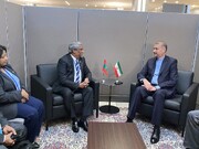 محادثات بين وزيري خارجية إيران والمالديف في نيويورك