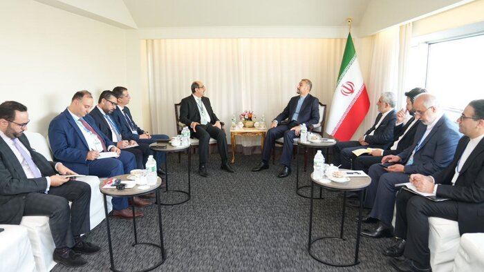 Syrian Deputy FM meets with Iran FM in NY