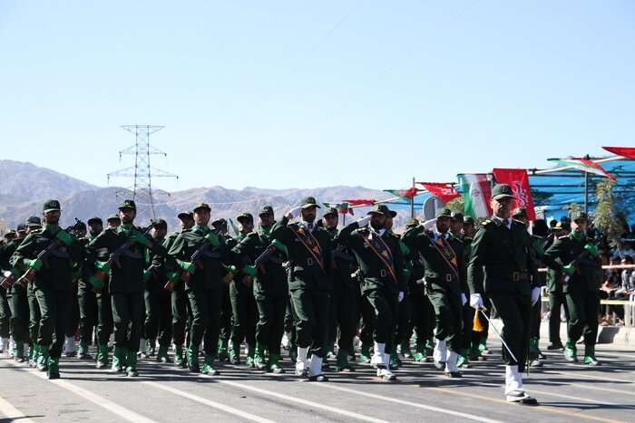 نمایش اقتدار و اتحاد نیروهای مسلح در خراسان جنوبی + فیلم