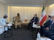 دیدار و گفت وگوی وزرای خارجه ایران و نیجر + فیلم