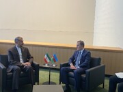 Iran, Azerbaijan FMs hold talks in New York