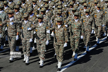 Sacred Defense Week military parade in Iran's Mashhad