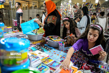 Home-made stationery in west Iran