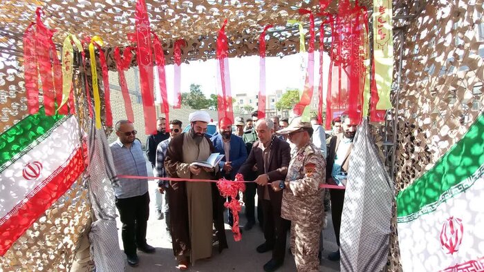 افتتاح نمایشگاه دستاوردهای دفاع مقدس "خاکیان افلاکی" در فشافویه ری