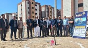 عملیات اجرایی هفت طرح روبنایی در سایت‌های نهضت ملی مسکن زاهدان آغاز شد