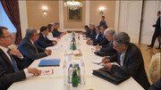 دیدار رییس سازمان انرژی اتمی ایران و رییس روس اتم