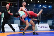 Luchador iraní gana la medalla de bronce en el Campeonato Mundial de Lucha Grecorromana 2023