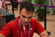 پیروزی طباطبایی در دور ششم شطرنج بازی‌های آسیایی