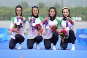 ۸ مدال تا روز دوم، کاروان ایران در راه صعود +فیلم