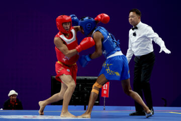 En image les Jeux Asiatiques "Hangzhou 2023" : Wushu - Sanda