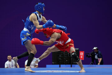 En image les Jeux Asiatiques "Hangzhou 2023" : Wushu - Sanda