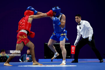 En image les Jeux Asiatiques "Hangzhou 2023" : Wushu - Sanda