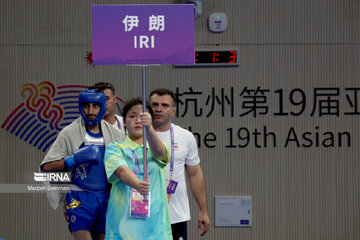 En image les Jeux Asiatiques "Hangzhou 2023" : Wushu - Sanda