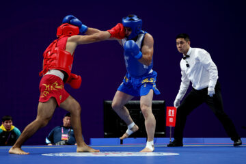 En image les Jeux Asiatiques "Hangzhou 2023" : Wushu - Sanda