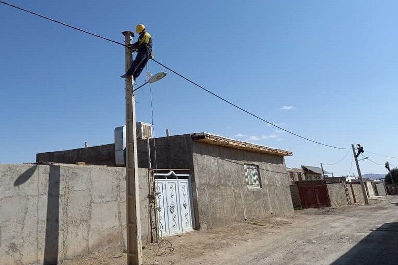 شبکه برق ۶۳۴ روستای کردستان اصلاح شد