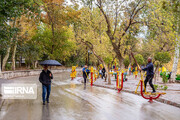بارش‌های پاییزی در اصفهان از دهه سوم مهر شروع می‌شود