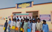 مدرسه سه کلاسه روستای ساندک‌زهی چابهار افتتاح شد
