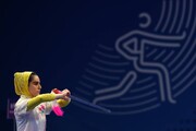 Luchadora iraní de wushu consigue la medalla de plata en los Juegos Asiáticos 2023