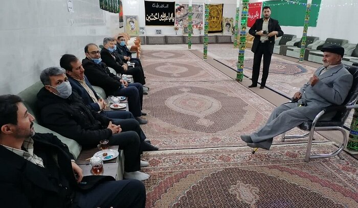 آرزوی پدر ۱۰۳ ساله چهار شهید و جانباز تربتحیدریه دیدار با رهبر انقلاب است