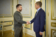 وزیر جدید دفاع انگلیس با رئیس جمهور اوکراین دیدار کرد