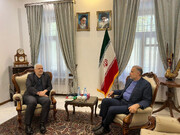 دیدار سفیر ایران در روسیه با نماینده ویژه رئیس‌جمهور در امور افغانستان
