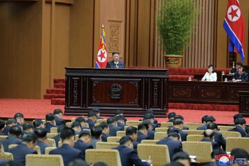 رهبر کره شمالی خواستار تغییر قانون اساسی و مجاز شمردن اشغال کره جنوبی شد