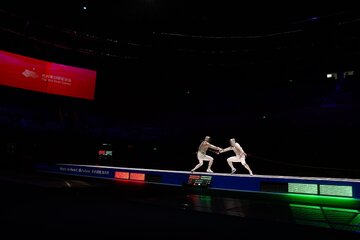 La selección iraní de esgrima, medalla de bronce en Juegos Asiáticos de Hangzhou