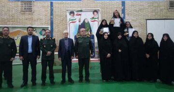 ۱۶۰ نفر از خواهران بسیجی در جشنواره فرهنگی ورزشی استان مرکزی شرکت کردند