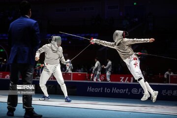 La selección iraní de esgrima, medalla de bronce en Juegos Asiáticos de Hangzhou