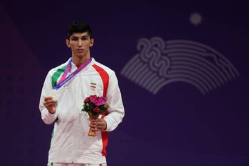 Jeux asiatiques 2022-Taekwondo : l’Iranien Aryan Salimi remporte la médaille d'argent