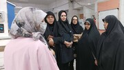 معاون رییس جمهور از بیمارستان خیریه ۲۲ بهمن مشهد بازدید کرد