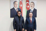 دیدار سفیر ایران در باکو با دستیار رئیس‌جمهور آذربایجان