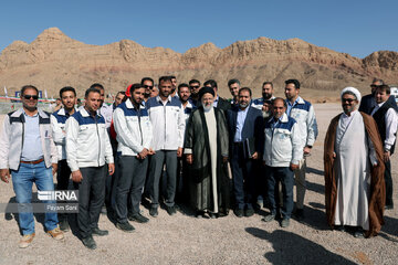 President Raisi visits Isfahan