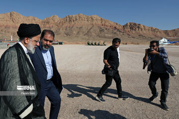 President Raisi visits Isfahan