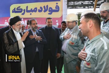 El presidente iraní visita Isfahán
