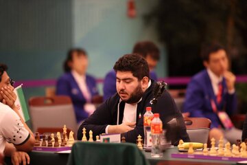 مقصودلو: بهترین پیروزی تاریخ شطرنج تیمی ایران ثبت شد