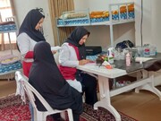 خدمات رسانی کاروان های سلامت هلال احمر به مناطق محروم البرز