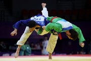 Un luchador de Kurash iraní gana medalla de plata