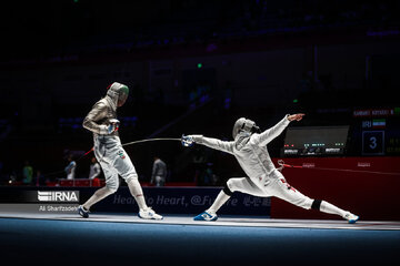 Iran fencing team finishes 3rd in Asian Games