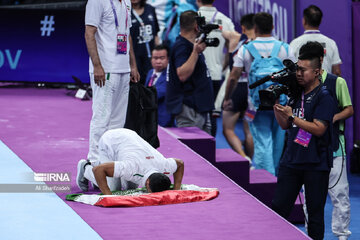 Gymnast wins first-ever medal for Iran at Asian Games
