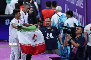 Gymnast wins first-ever medal for Iran at Asian Games
