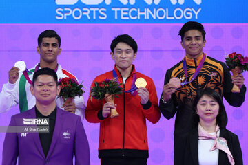 Gymnast wins first-ever medal for Iran at Asian Games
