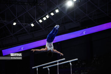 Gymnast wins first-ever medal for Iran at Asian Games
