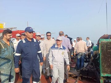 پایان موفقیت آمیز تعمیرات خط لوله انتقال نفت در سواحل گناوه