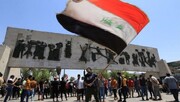 شماری از عراقی‌ها در میدان التحریر بغداد تجمع کردند + فیلم
