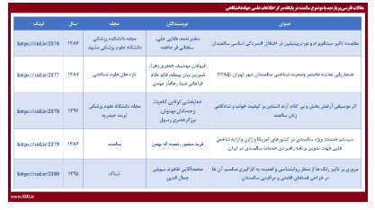 پربازدیدترین مقالات علمی با موضوع سالمند معرفی شدند