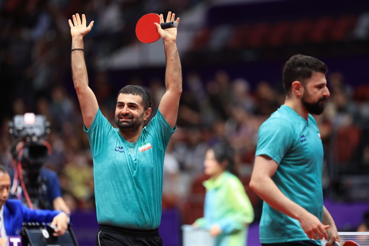 المنتخب الايراني لتنس الطاولة يحصد برونزية الألعاب الأسيوية